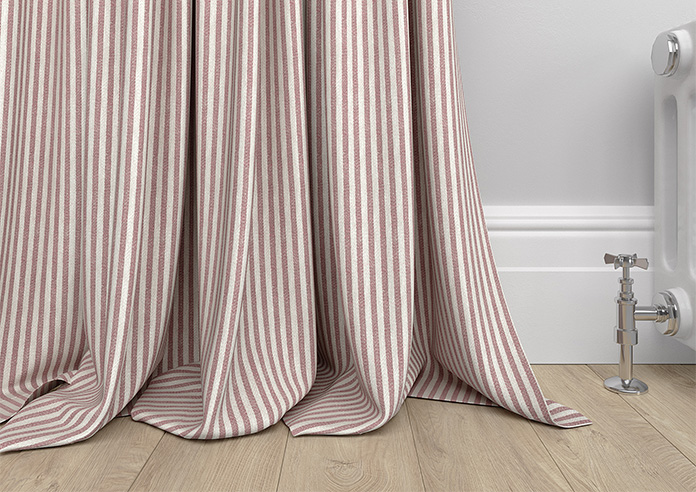 Emily Bond Oscar Stripe, Raspberry - Made to Measure Curtains - Image 6